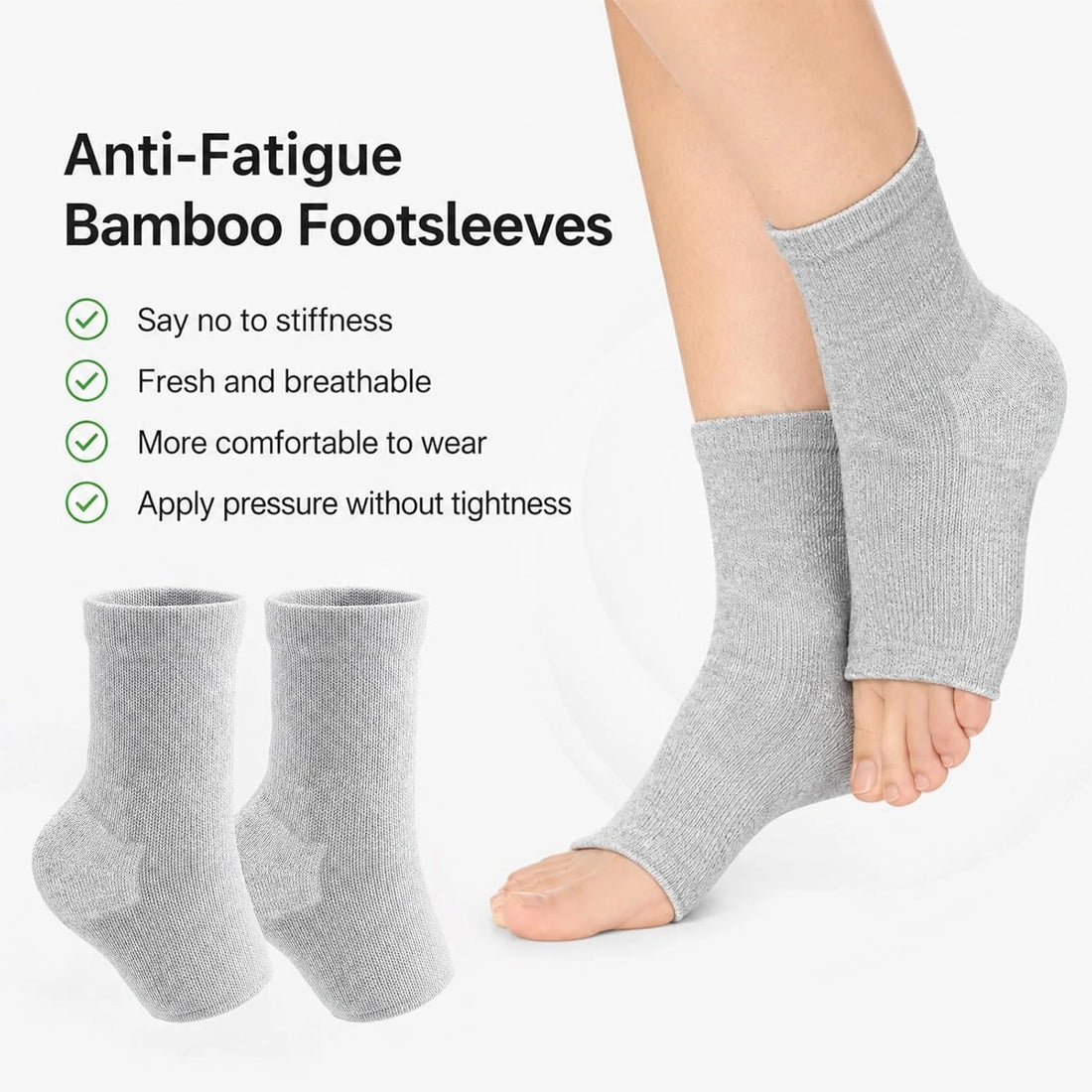 FlexiBamboo® Anti-Fatigue Calf Sleeve for