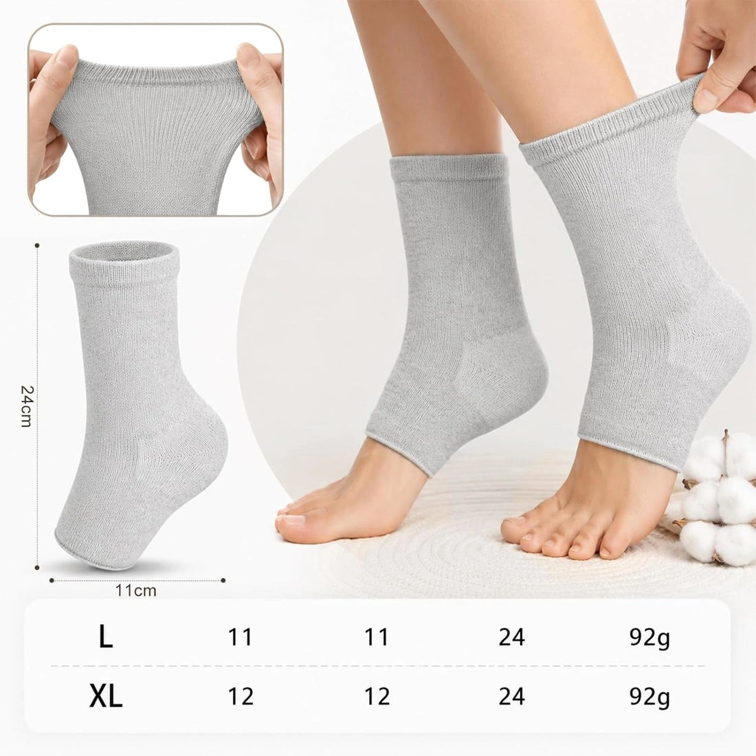 FlexiBamboo® Anti-Fatigue Calf Sleeve for